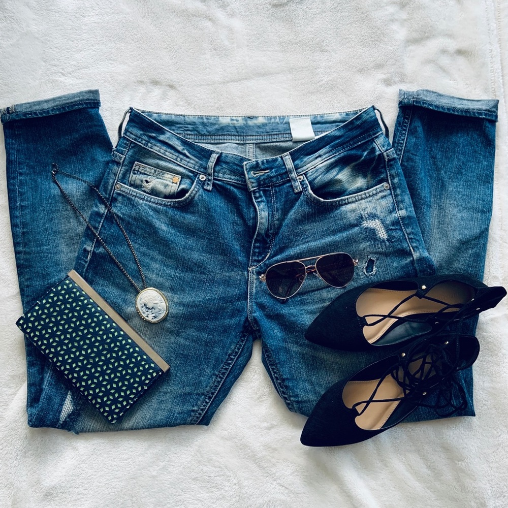 &Denim Boyfriend Jeans
